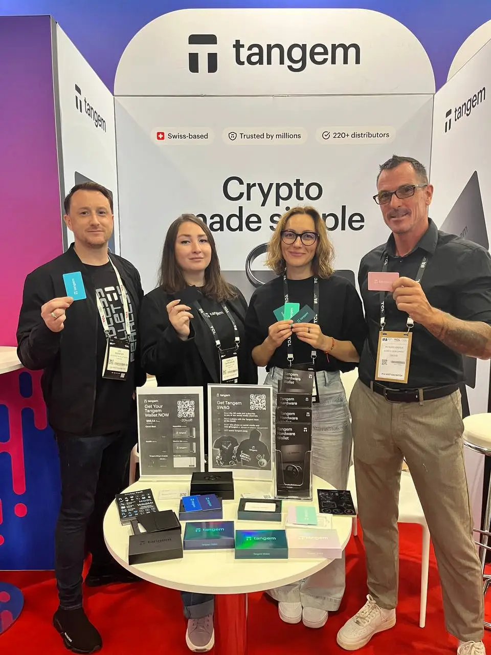 Conference exhibition booth