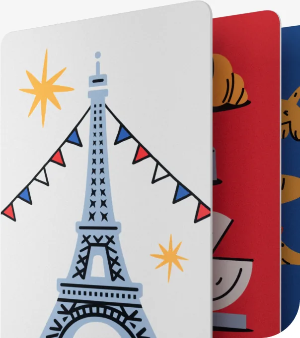 French collection Tangem cards
